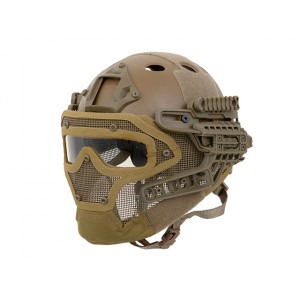 Full Mask G4 System PJ Tactical Helment - TAN [EM]